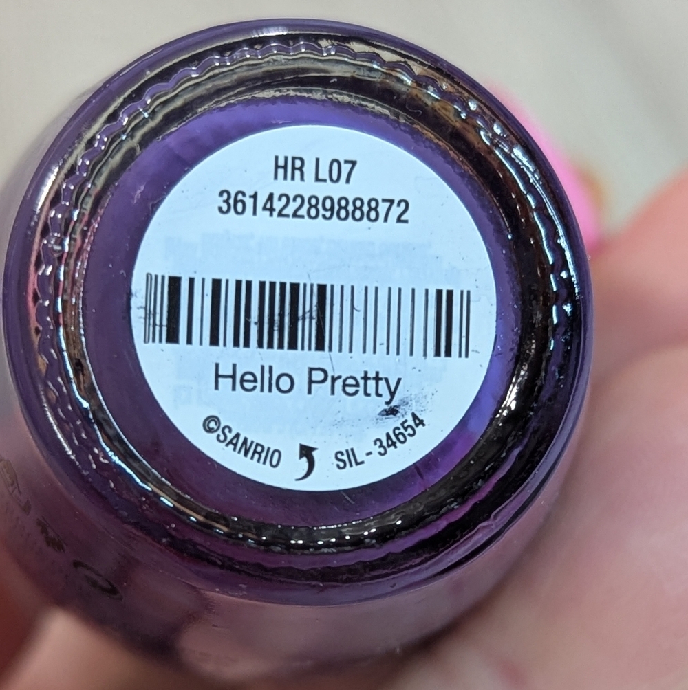 OPI Nail Polish Hello Kitty "Hello Pretty" Rich Purple - Picture 5 of 5